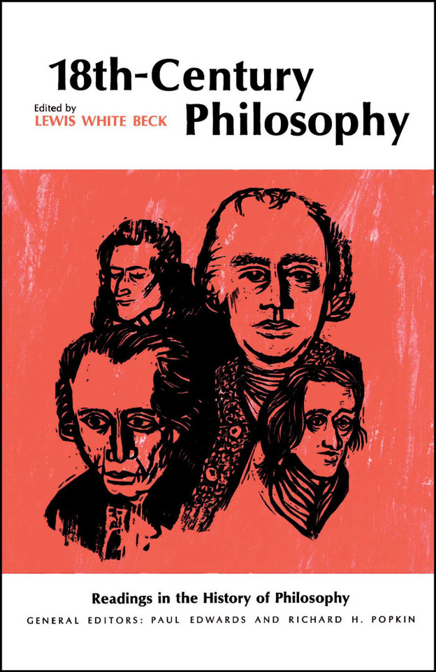 Eighteenth-Century Philosophy book cover by Lewis White Beck