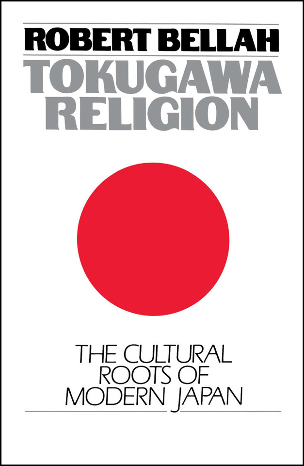 Tokugawa Religion book cover by Robert N. Bellah