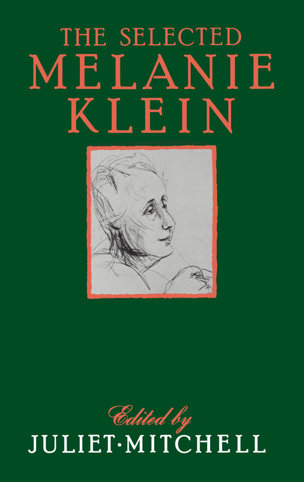 Selected Melanie Klein book cover by Juliet Mitchell