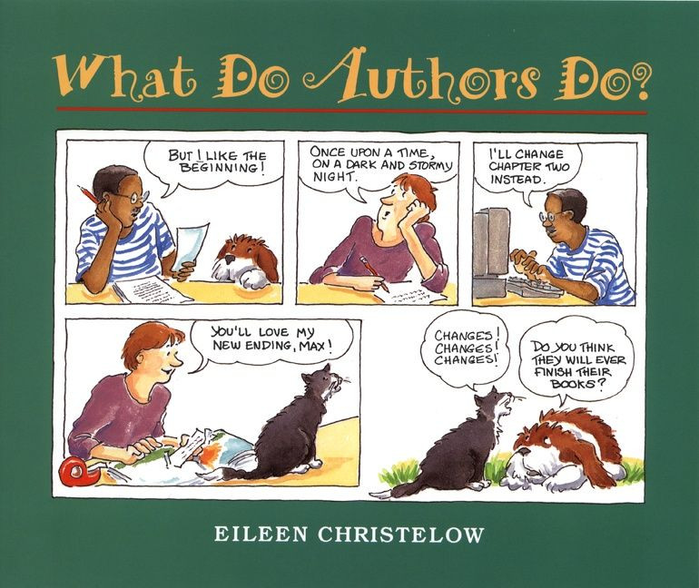 What Do Authors Do? book cover by Eileen Christelow