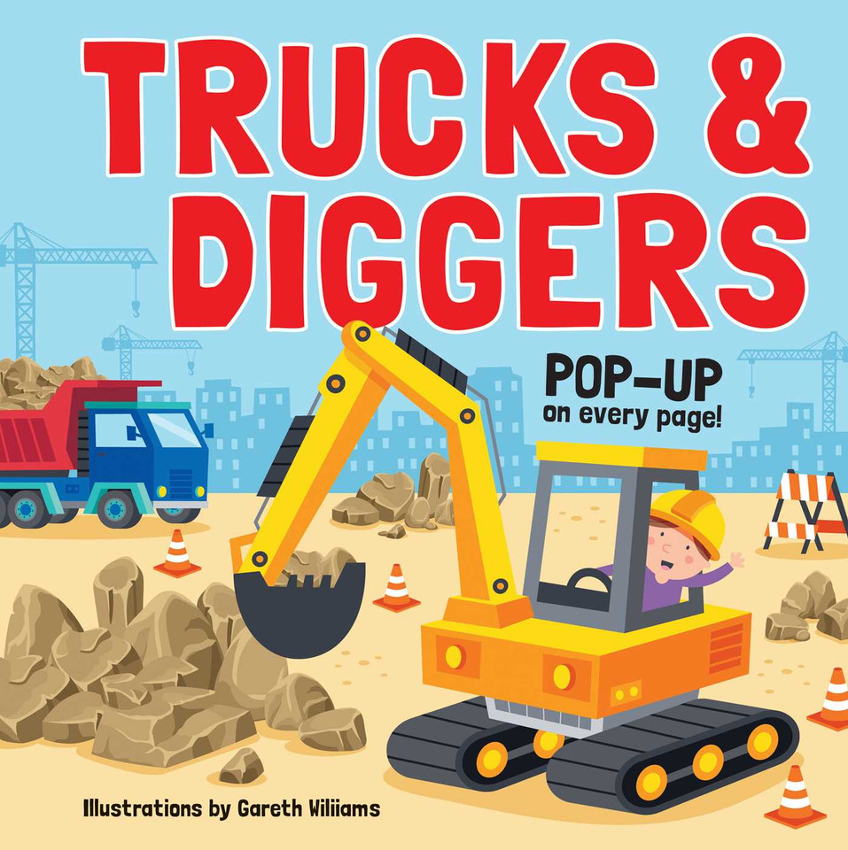 Trucks & Diggers: Pop-Up Book (Trucks & Diggers) book cover by 