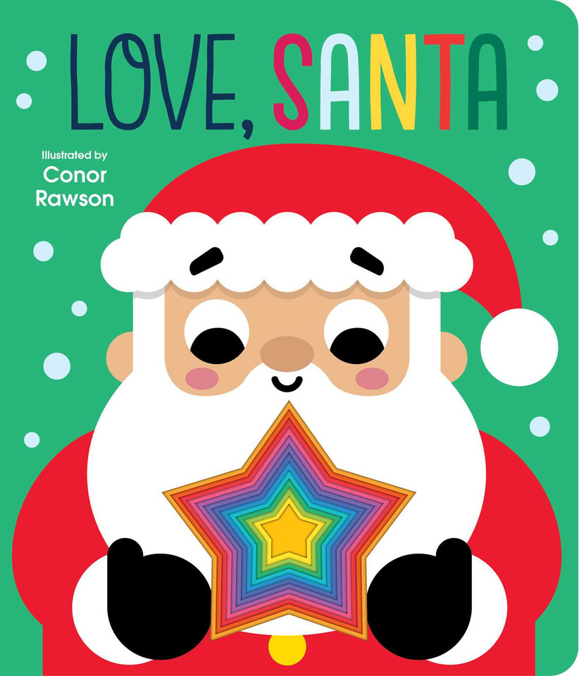 Love, Santa: Chunky Graduating Board Book (Mini Me) book cover by 