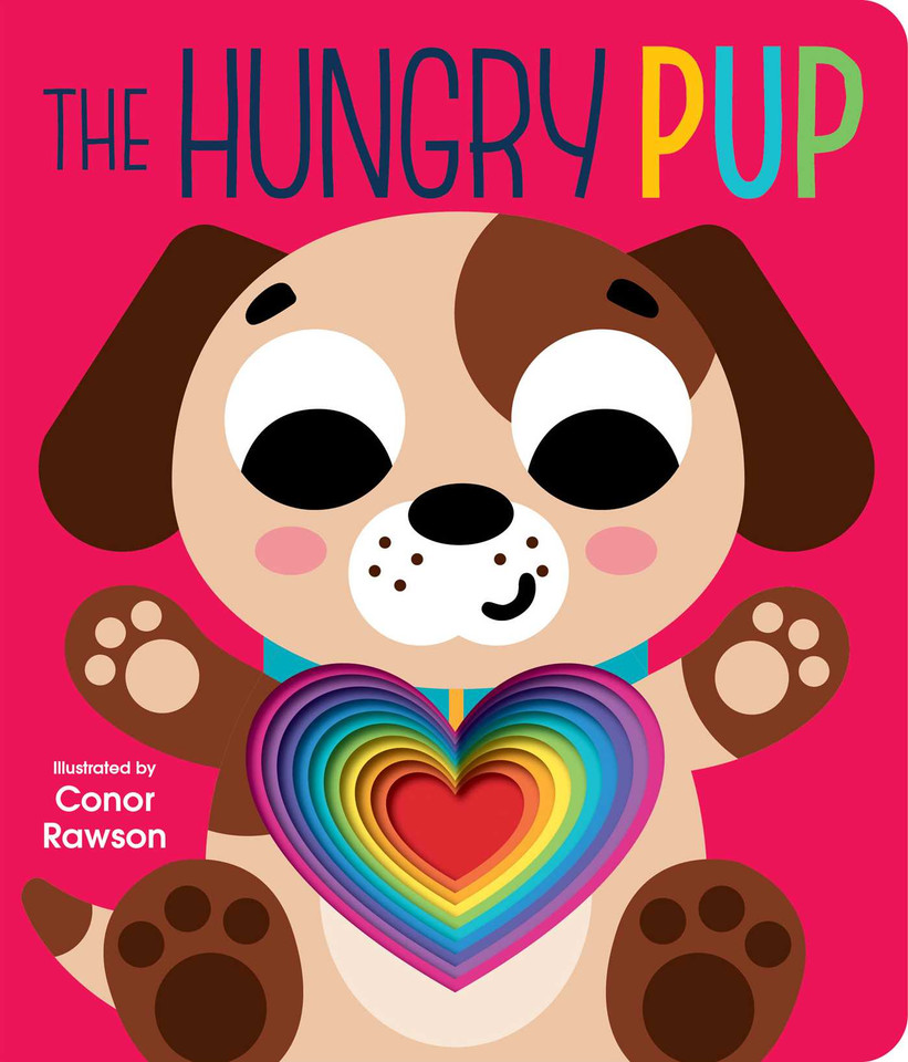 The Hungry Pup: Graduating Board Book (Mini Me) book cover by 