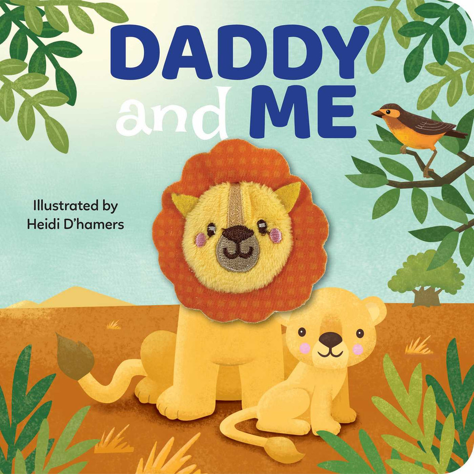 Daddy & Me: Finger Puppet Board Book (My Little Finger Puppet Books) book cover by 