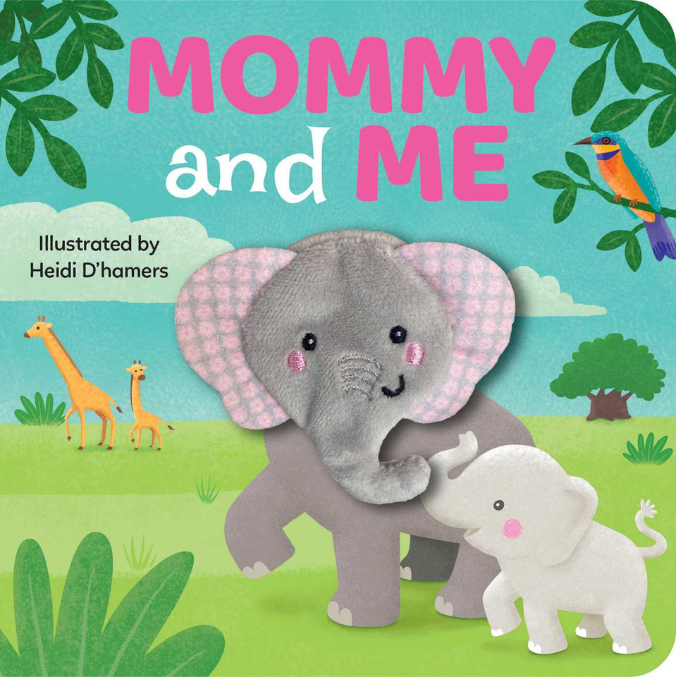 Mommy & Me: Finger Puppet Board Book (My Little Finger Puppet Books) book cover by 