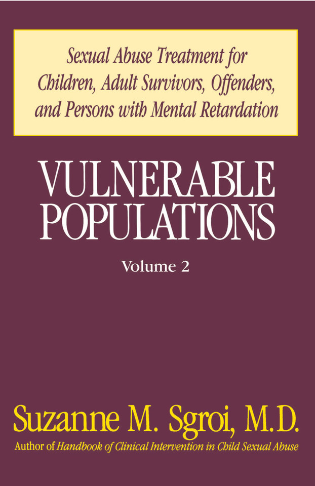 Vulnerable Populations Vol 2 book cover by Suzanne Sgroi
