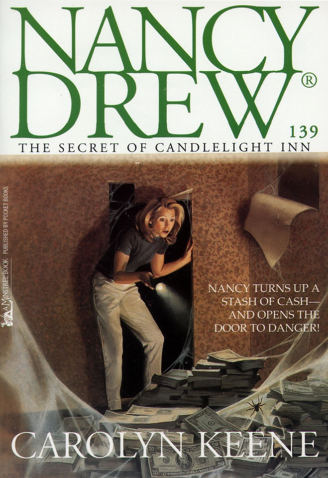 The Secret of Candlelight Inn (Nancy Drew) book cover by Carolyn Keene