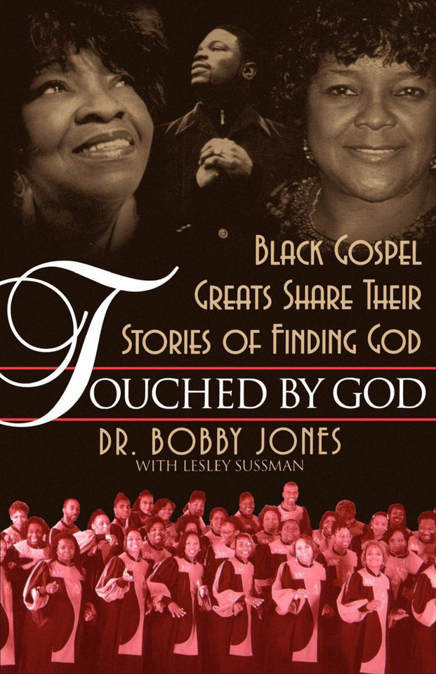 Touched by God book cover by Bobby Jones, Lesley Sussman