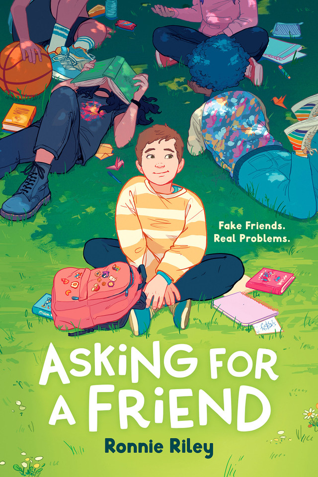 Asking for a Friend book cover by Ronnie Riley