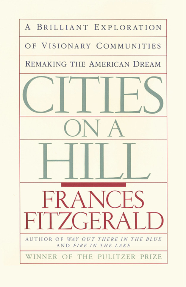 CITIES ON A HILL book cover by Frances FitzGerald