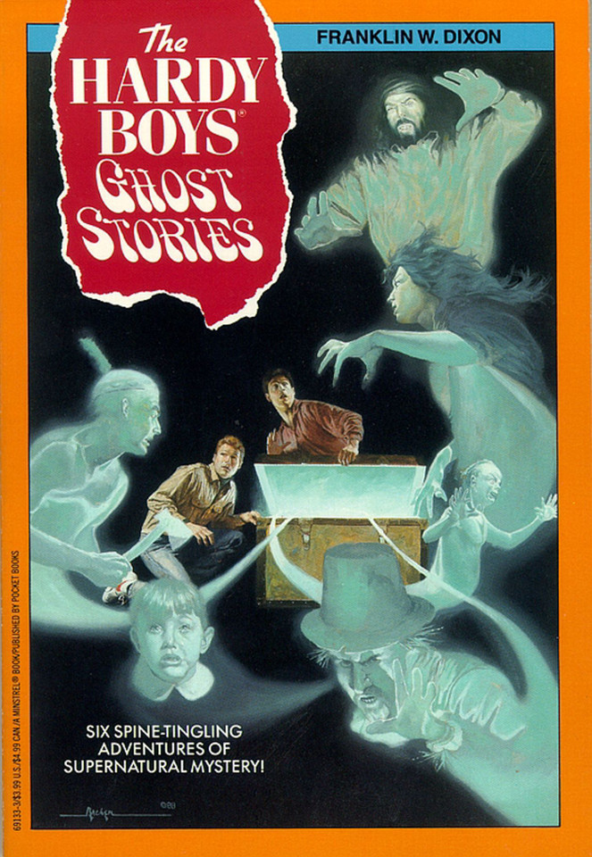 Ghost Stories (Hardy Boys) book cover by Franklin W. Dixon