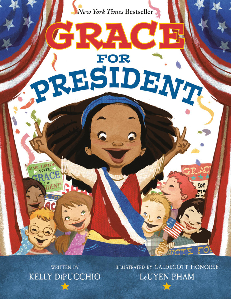 Grace for President (Grace for President #1) book cover by Kelly DiPucchio
