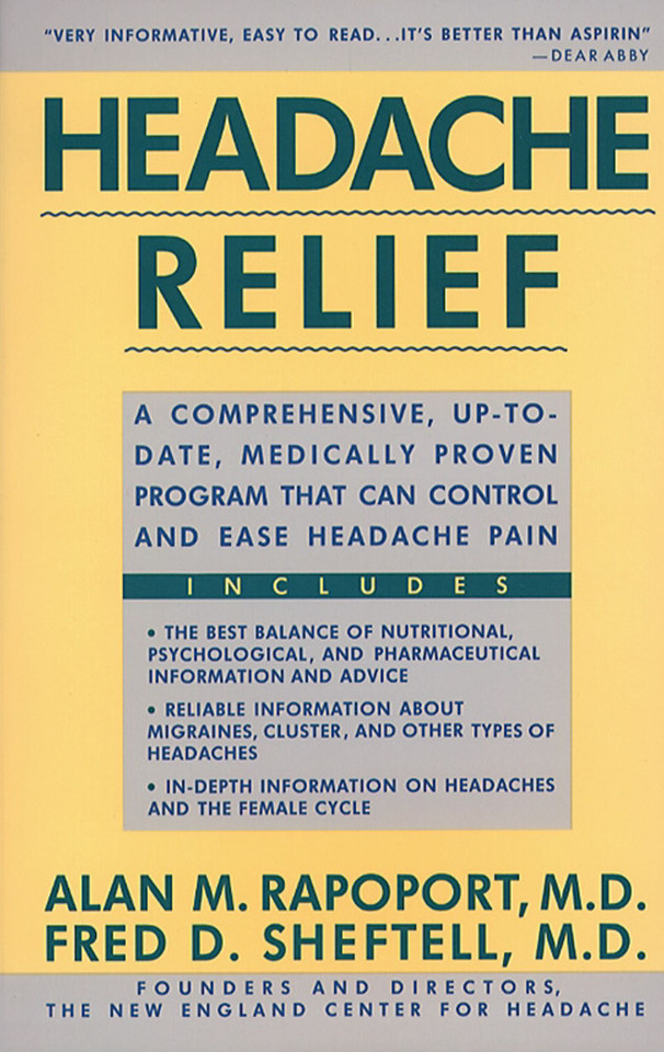 Headache Relief book cover by Alan Rapoport