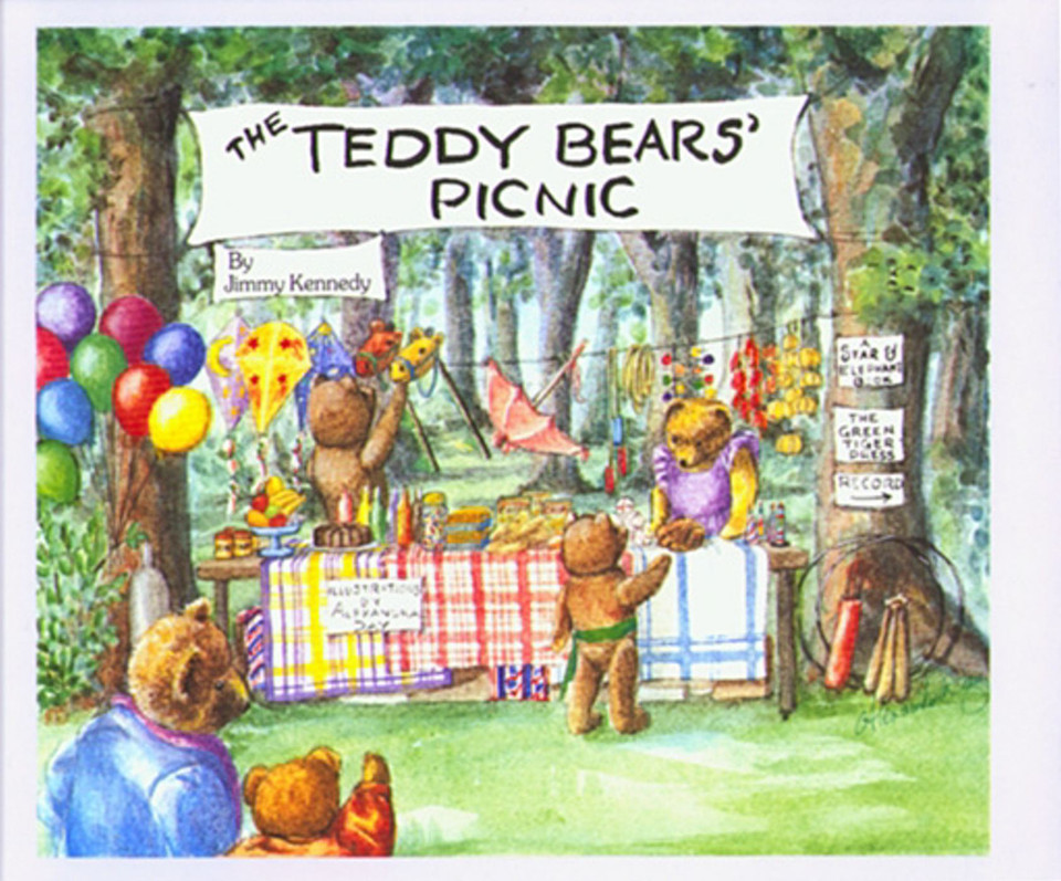 Teddy Bears' Picnic book cover by Jimmy Kennedy