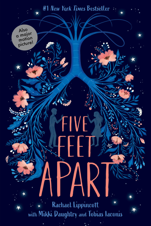 Five Feet Apart book cover by Rachael Lippincott