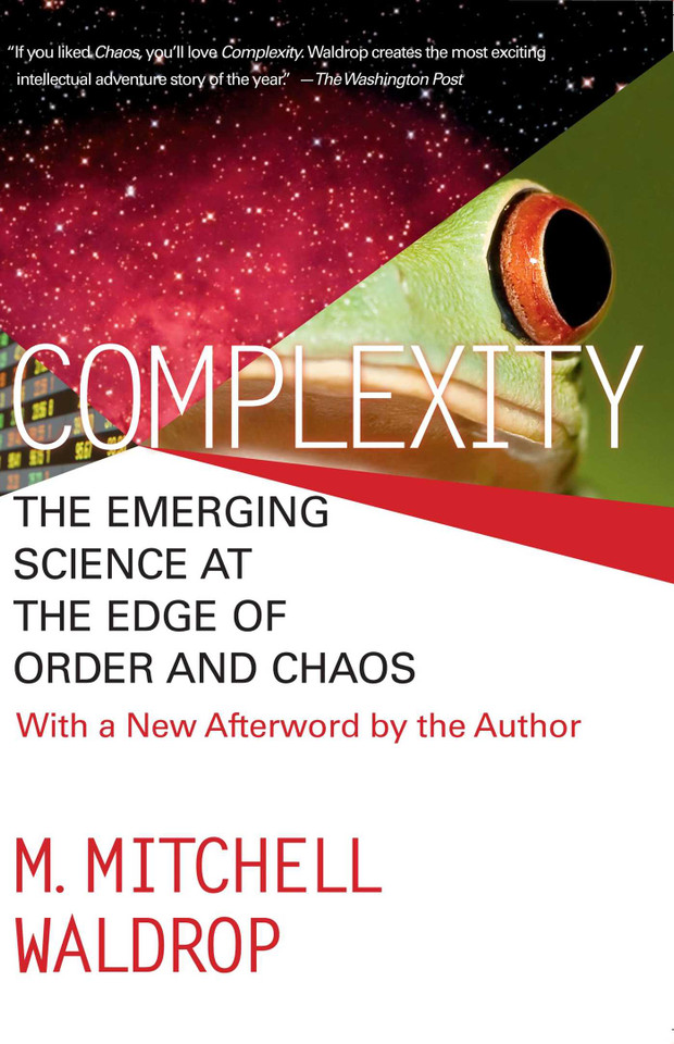 Complexity: The Emerging Science at the Edge of Order and Chaos book cover by Mitchell M. Waldrop