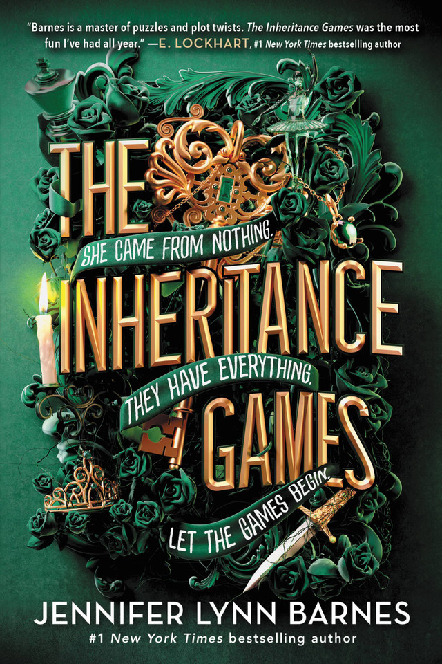 The Inheritance Games (The Inheritance Games #1) book cover by Jennifer Lynn Barnes