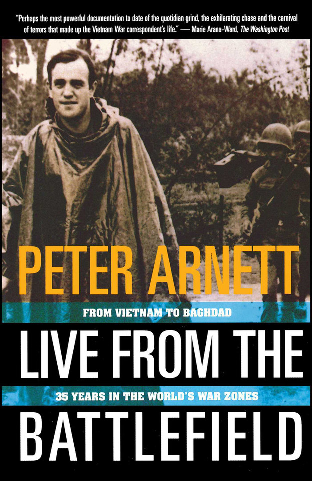 Live from the Battlefield book cover by Peter Arnett