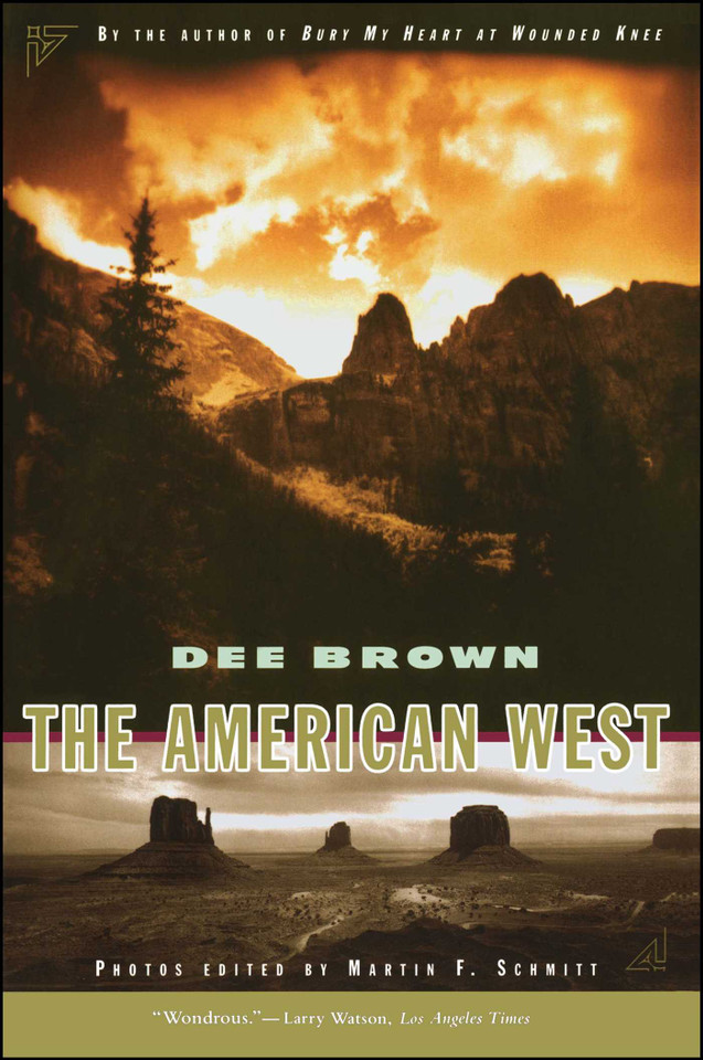 American West book cover by Dee Brown