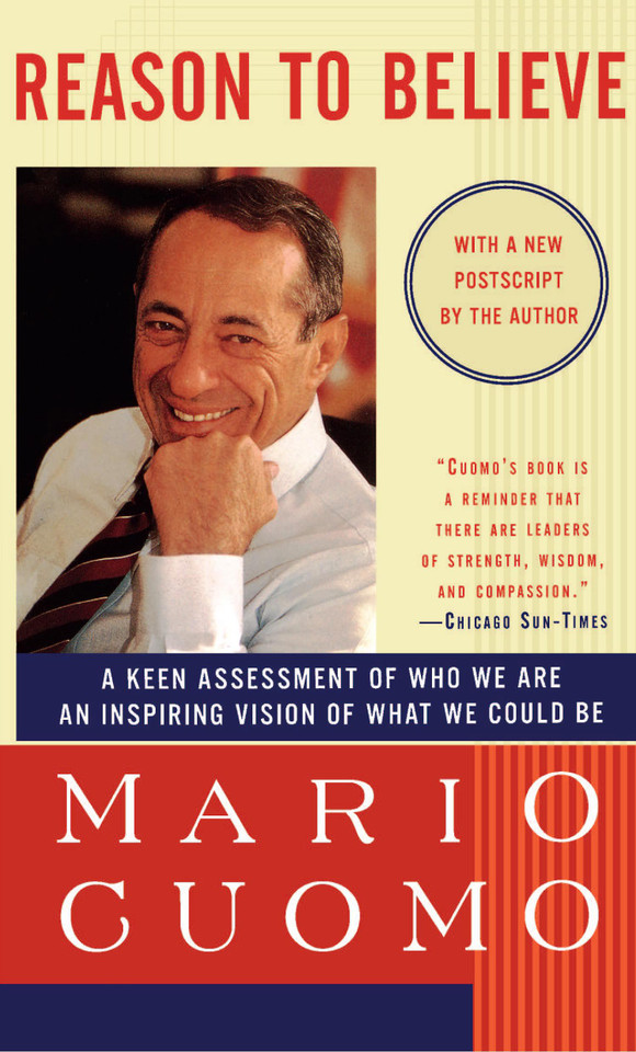 Reason to Believe book cover by Mario Cuomo