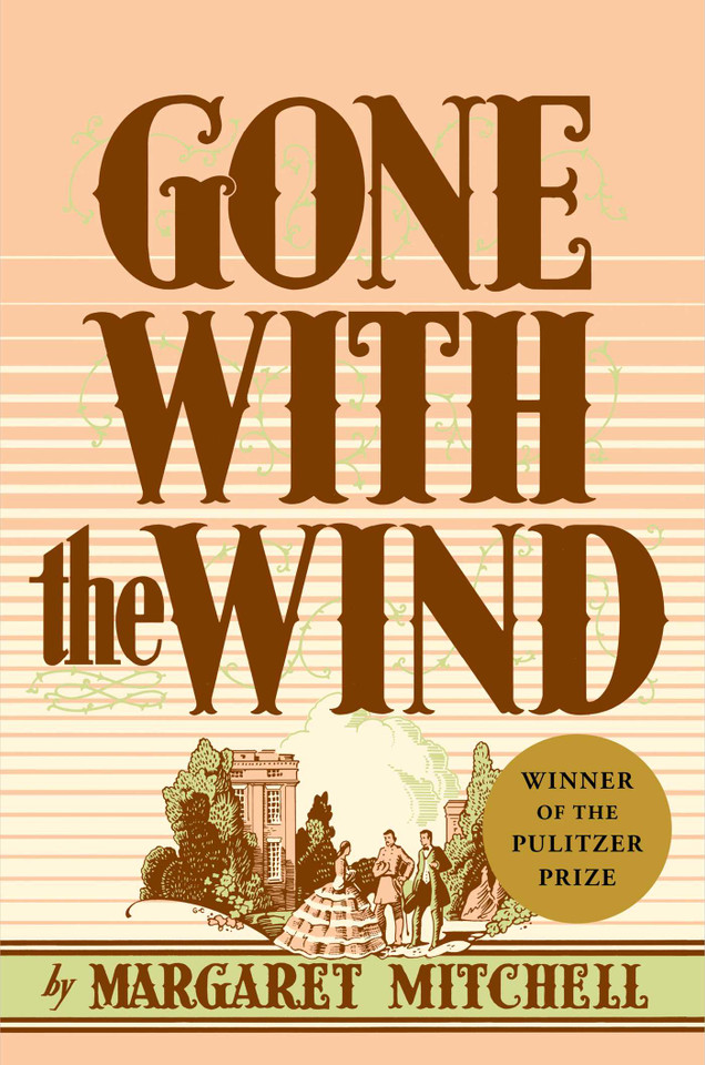 Gone With the Wind book cover by Margaret Mitchell