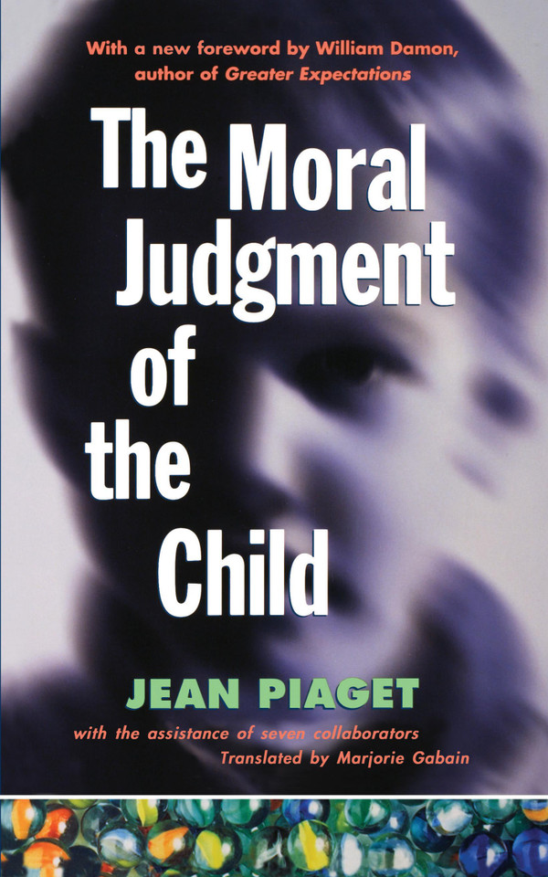 The Moral Judgement of the Child book cover by Jean Piaget