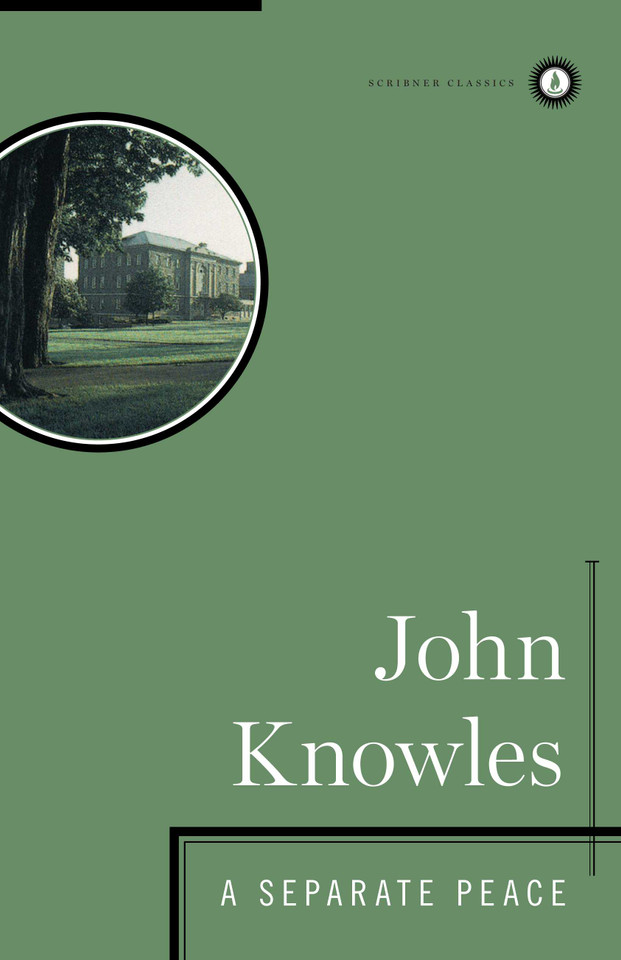 A Separate Peace book cover by John Knowles