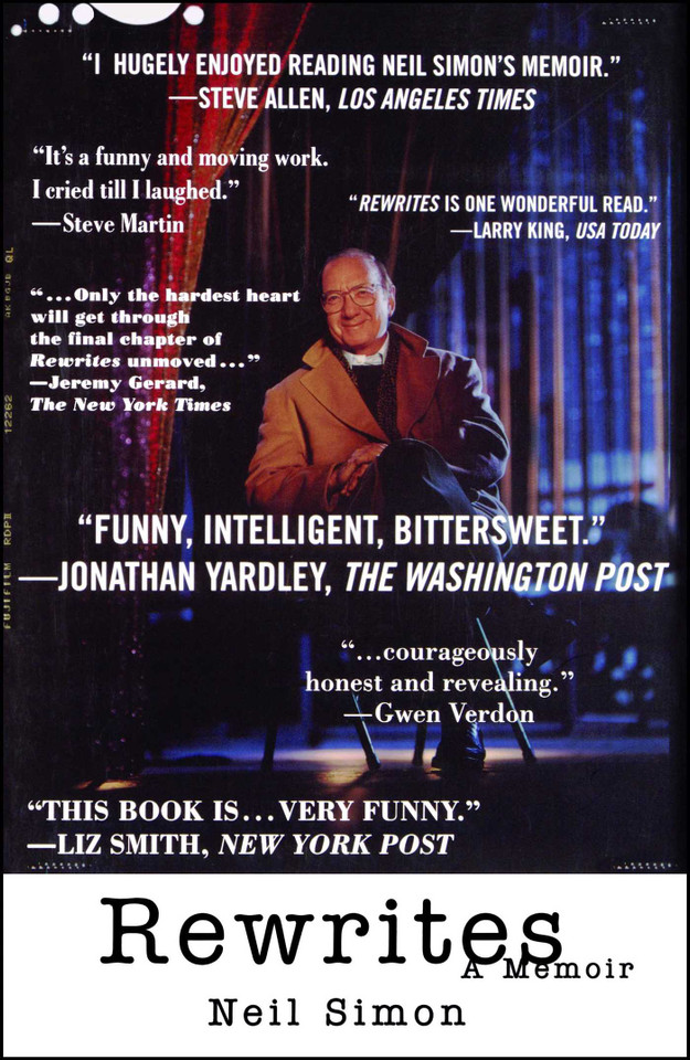 Rewrites: A Memoir book cover by Neil Simon