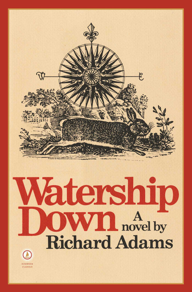 Watership Down book cover by Richard Adams