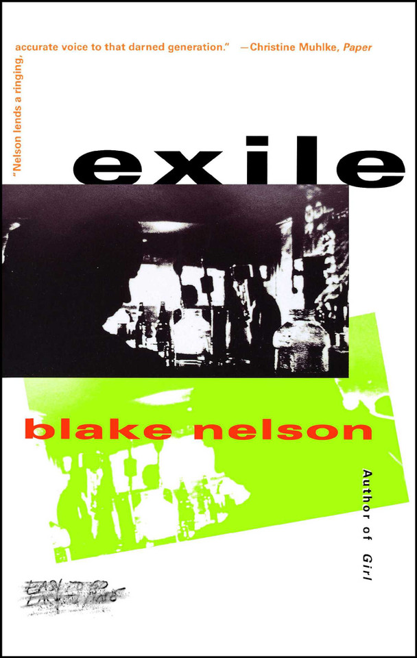 Exile book cover by Blake Nelson