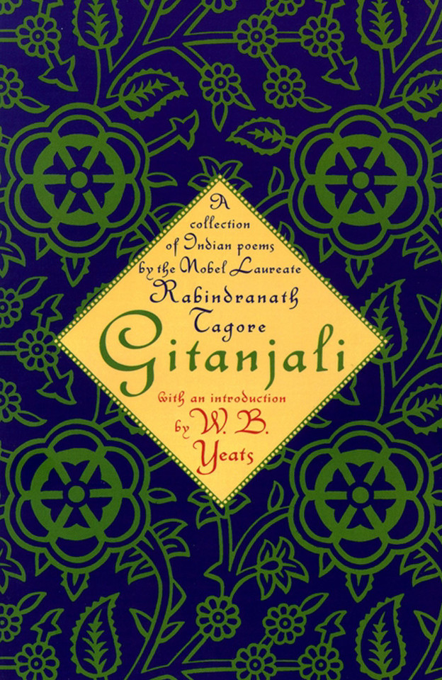 Gitanjali: A Collection of Indian Poems by the Nobel Laureate book cover by Rabindranath Tagore