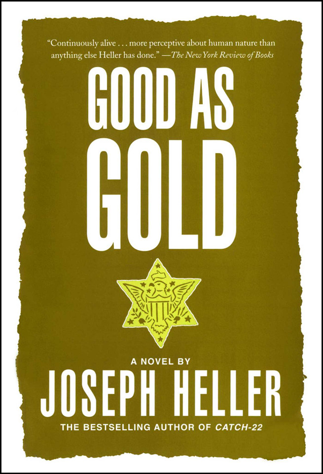 Good as Gold book cover by Joseph Heller