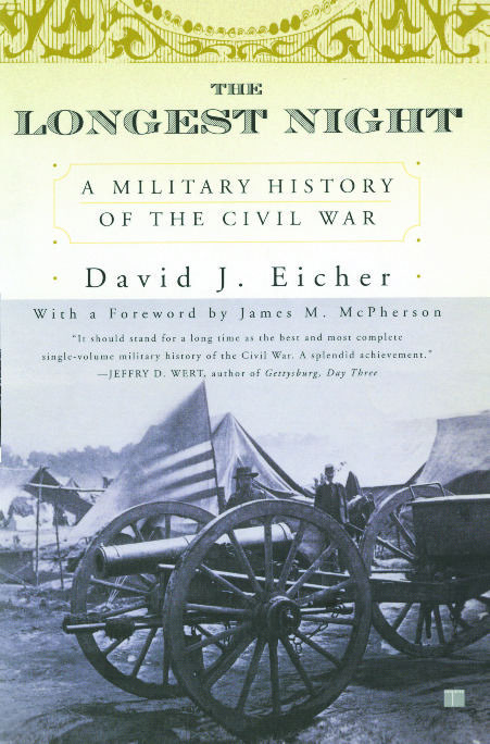 The Longest Night: A Military History of the Civil War book cover by David J Eicher