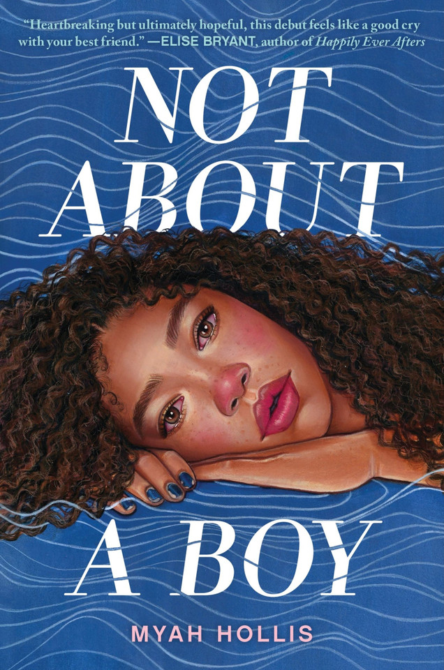 Not About a Boy book cover by Myah Hollis