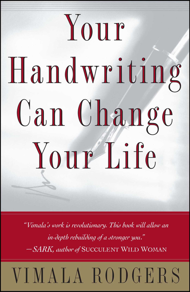 Your Handwriting Can Change Your Life book cover by Vimala Rodgers