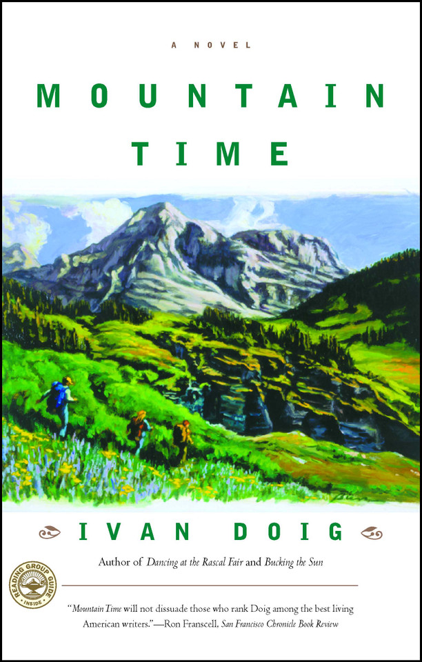 Mountain Time: A Novel book cover by Ivan Doig