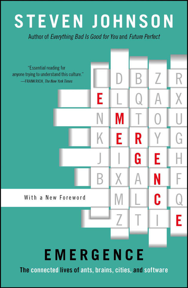 Emergence: The Connected Lives of Ants, Brains, Cities, and Software book cover by Steven Johnson