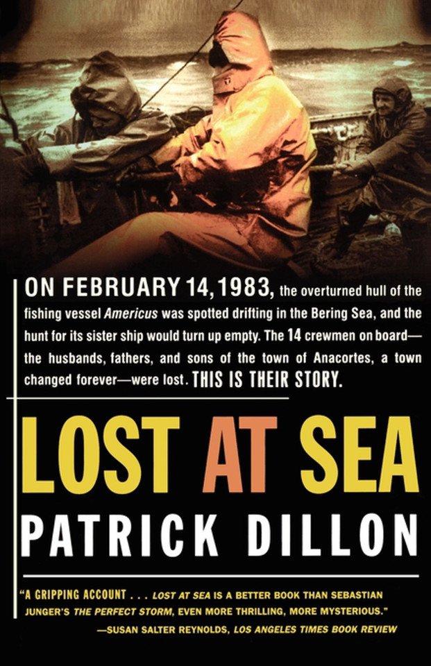 Lost At Sea book cover by Patrick Dillon