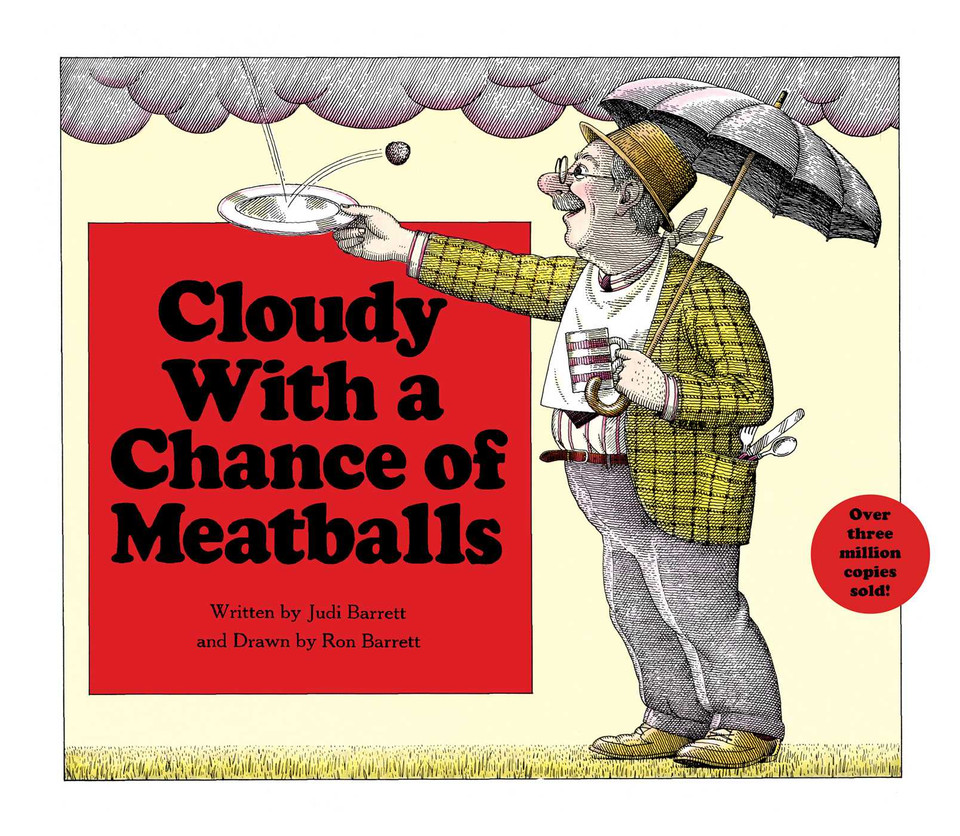 Cloudy With a Chance of Meatballs book cover by Judi Barrett