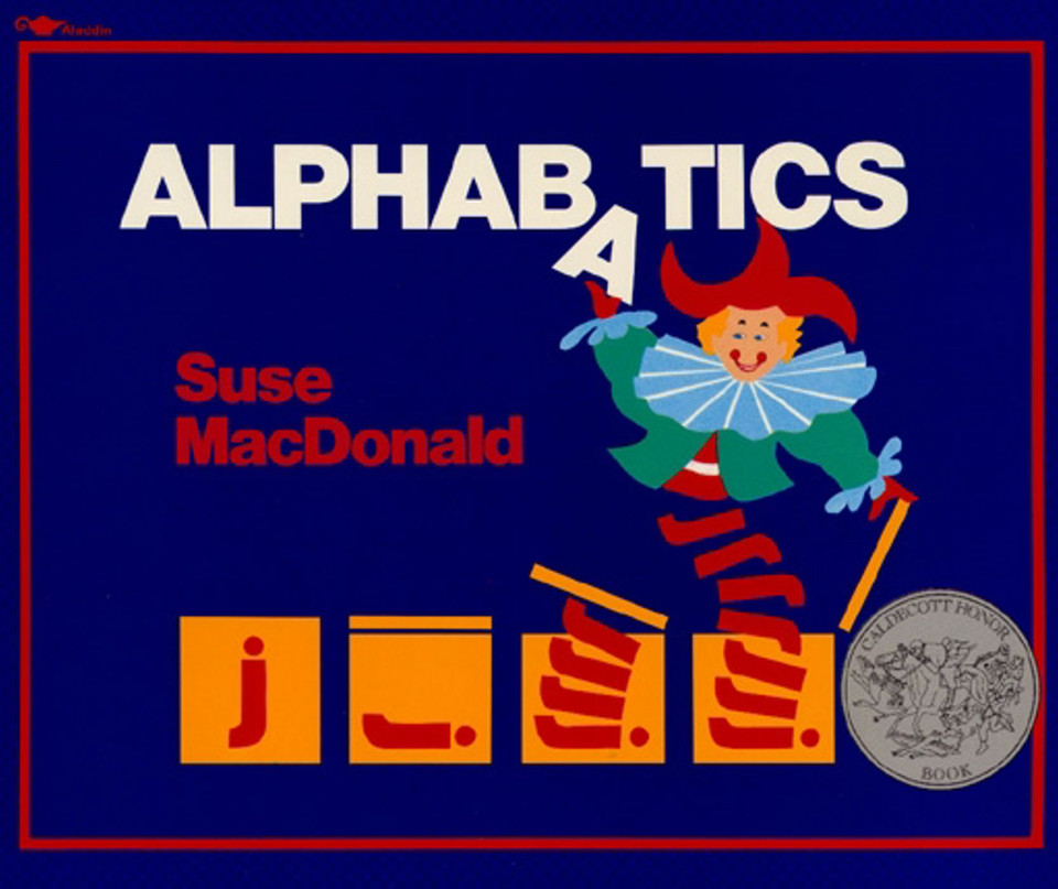 Alphabatics book cover by Suse MacDonald