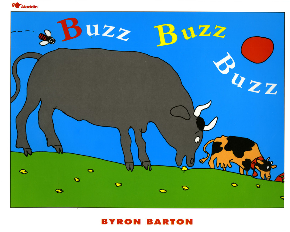 Buzz Buzz Buzz book cover by Byron Barton