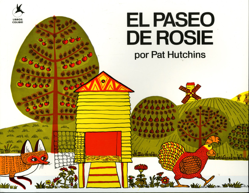 El Paseo de Rosie (Rosie's Walk) book cover by Pat Hutchins