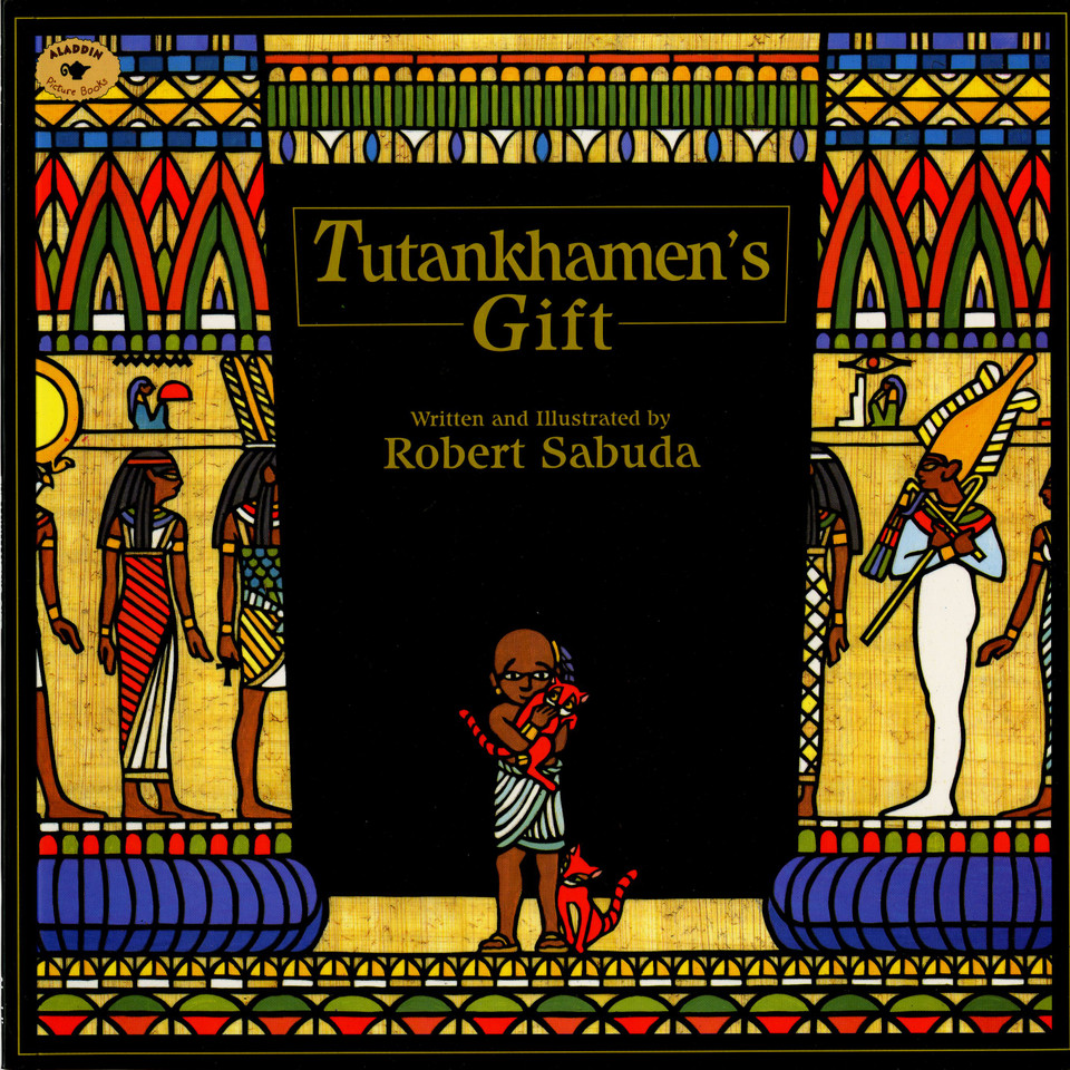 Tutankhamen's Gift book cover by Robert Sabuda