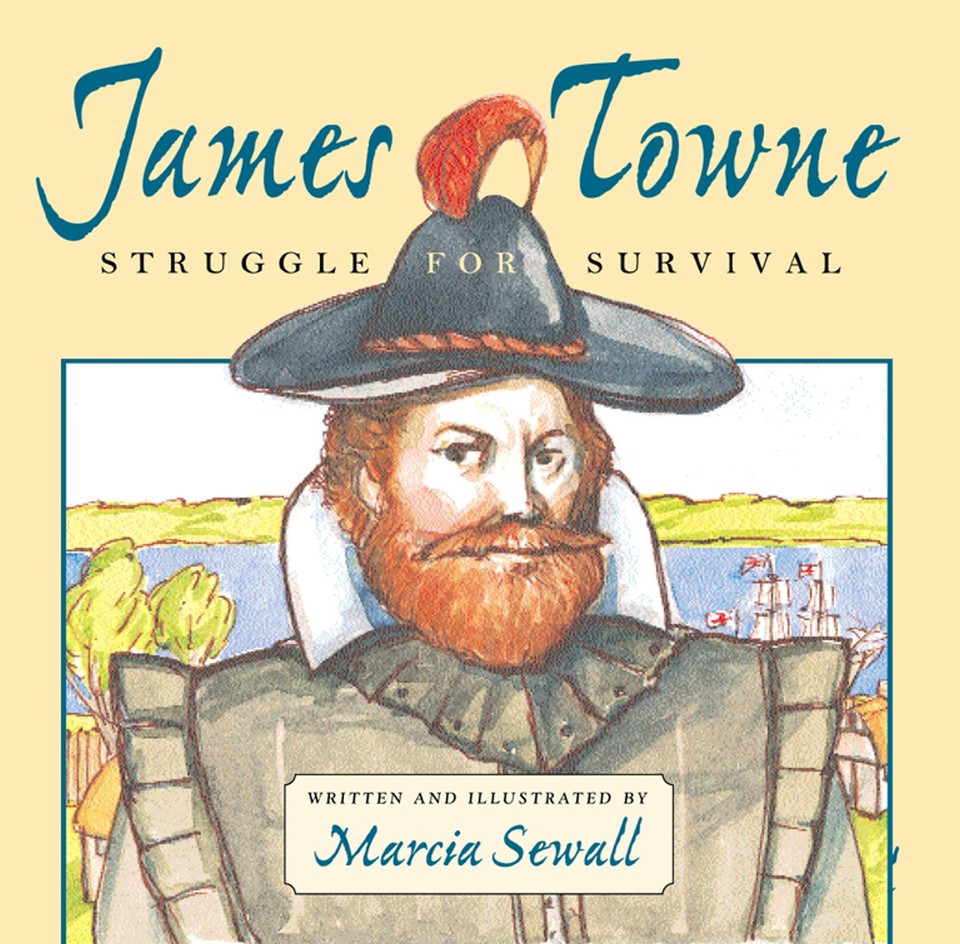 James Towne: Struggle for Survival book cover by Marcia Sewall