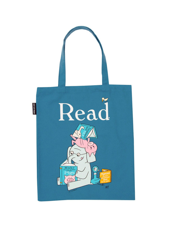 Elephant & Piggie Read Tote Bag Elephant & Piggie Read Tote Bag