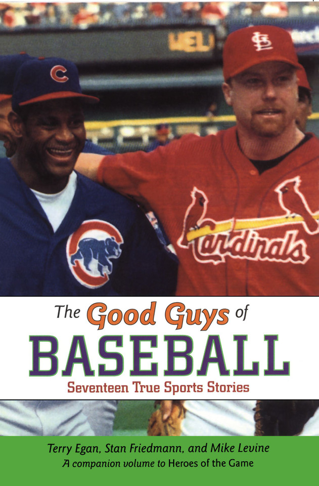 Good Guys of Baseball book cover by Terry Egan