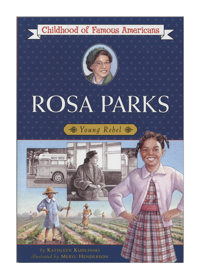 Rosa Parks (Childhood of Famous Americans) book cover by Kathleen Kudlinski