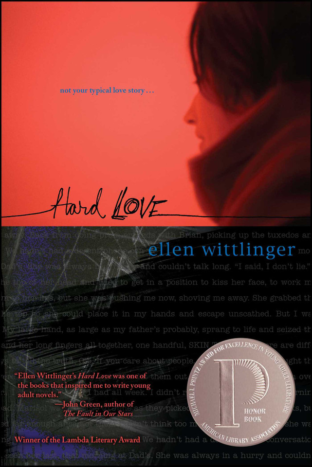 Hard Love book cover by Ellen Wittlinger