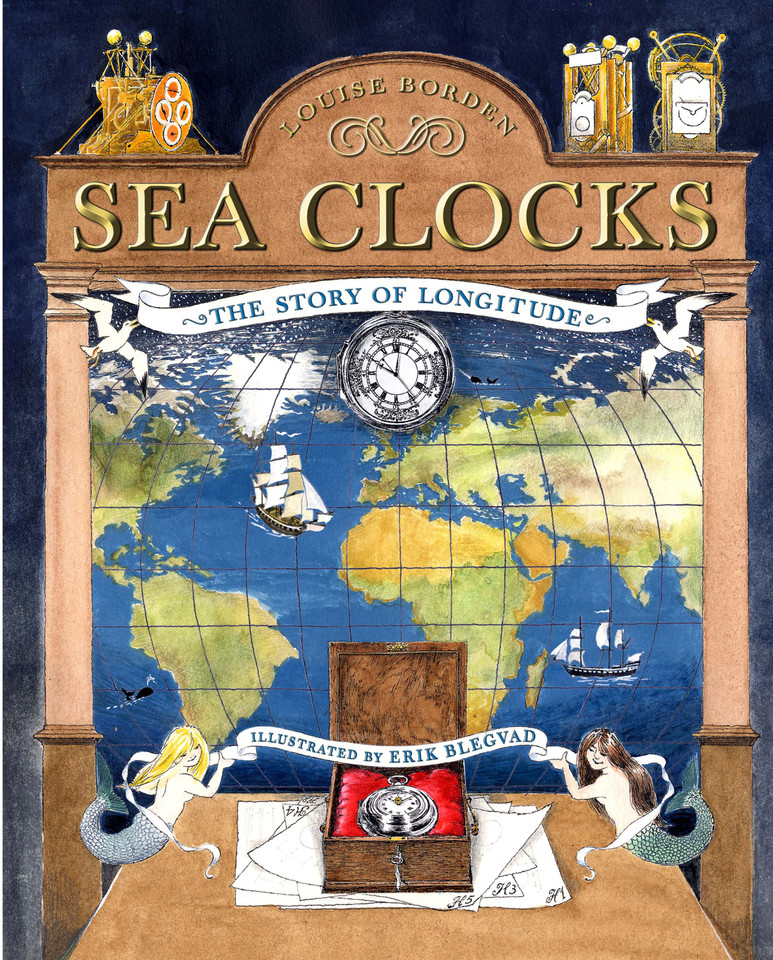 Sea Clocks: The Story of Longitude book cover by Louise Borden