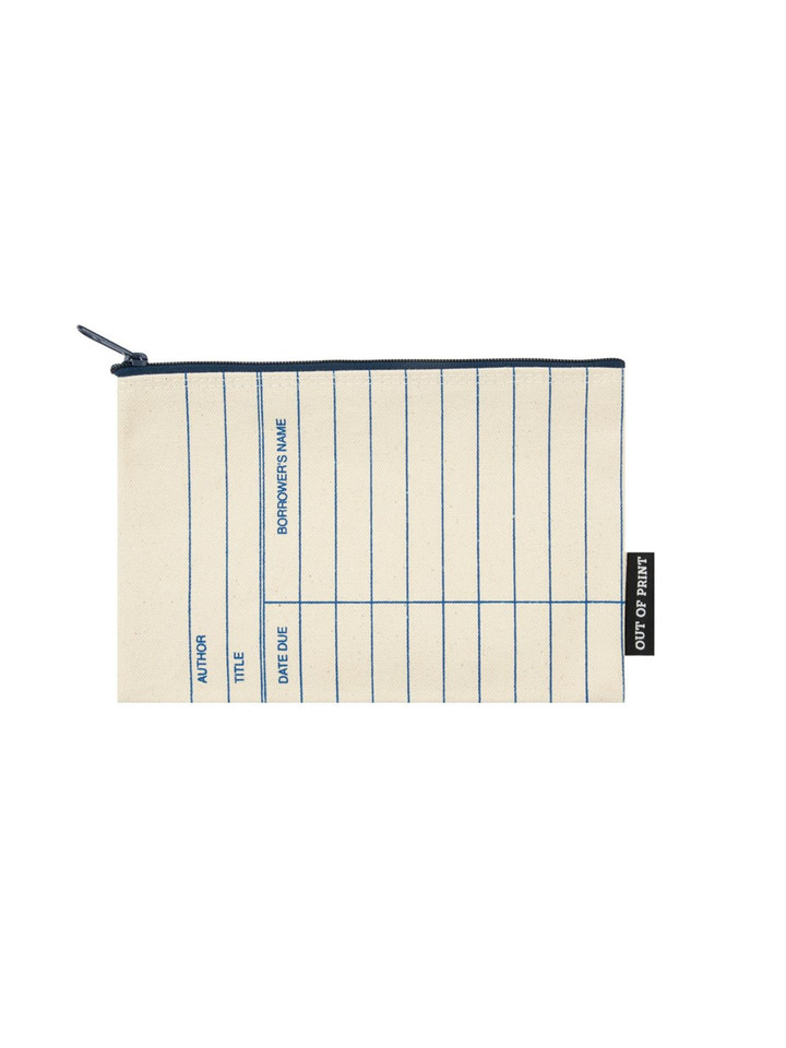 Library Card (Natural) Pouch Library Card (Natural) Pouch